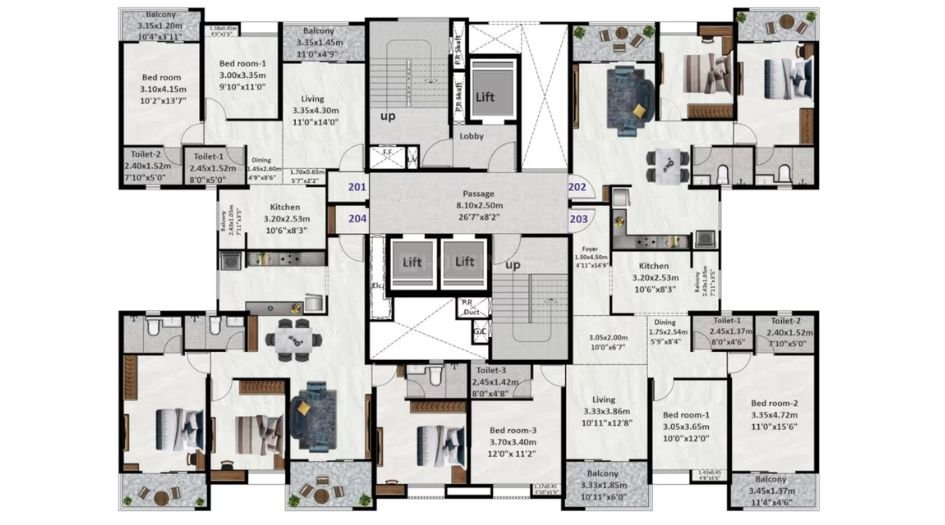 Nyati-Emerald-Typical-Floor-Plan